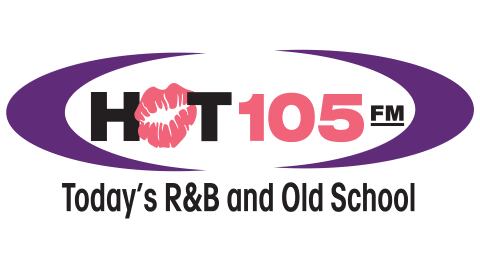 HOT 105! - Today's R&B and Old School Logo